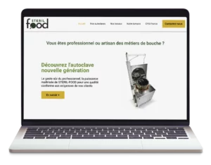 Création du site Sterilfood
